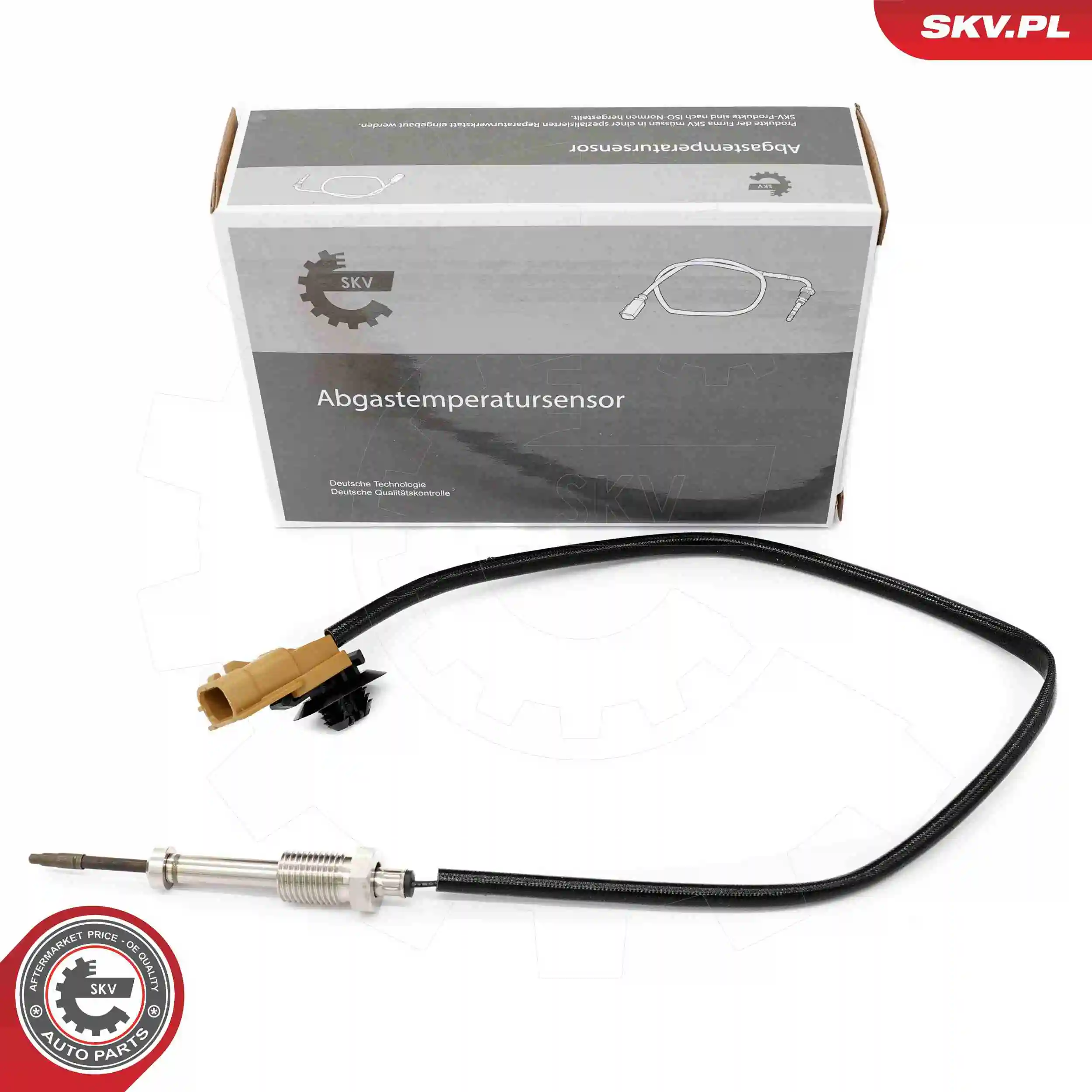 Sensor, exhaust gas temperature